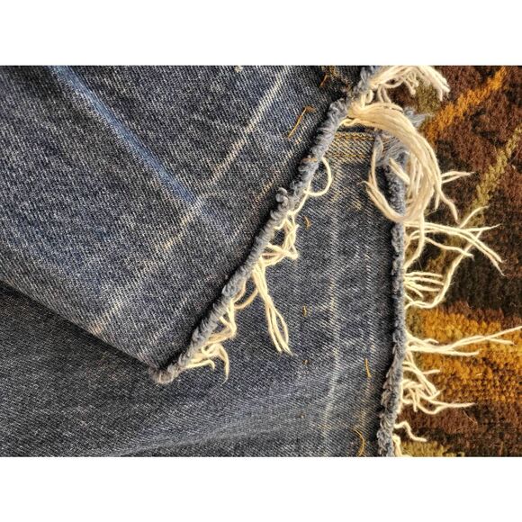 Levi's Jeans Women's 30 Blue Vintage 94 505 Orange Tab Raw Hem Upcycled - Picture 6 of 6